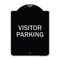 Signmission Reserved Parking Visitor Parking Heavy-Gauge Aluminum Architectural Sign, 24" x 18", BS-1824-23019 A-DES-BS-1824-23019 - alternate 1